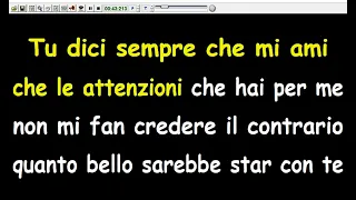 Adriano Celentano - Attraverso me  (Karaoke  Devocalizzata)