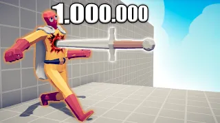 1.000.000 DAMAGE SWORD ARCHER 1 vs 1 TOURNAMENT - TABS | Totally Accurate Battle Simulator 2023