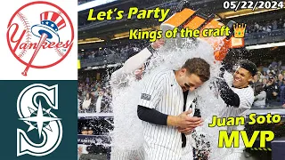 New York Yankees vs. Seattle Mariners Full Game Highlights, May 22 2024 | MLB Season 2024