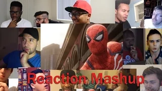 Spider Man PS4 E3 2016 Video Game Trailer REACTION MASHUP