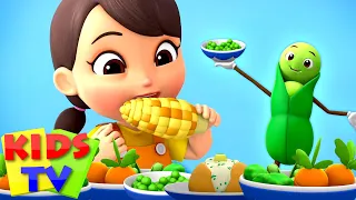 Vegetable Song | Yes Yes Vegetable Song | Healthy Food | Nursery Rhymes & Children's Music - Kids Tv