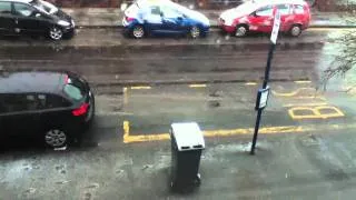 1st snow in my life (Sheffield, UK)