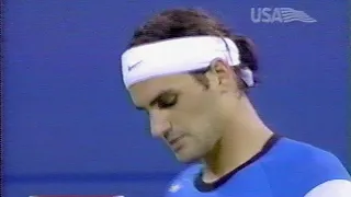 Agassi vs Federer US Open 2004