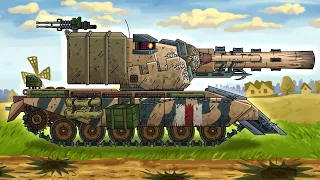 Babaha Monster will take revenge! - Cartoons about tanks