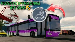 funny🤣roleplay  i trade my bus & funny moments happen car parking multiplayer #12 trending