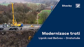 ✨ Optimalizace traťového úseku | Lipník nad Bečvou – Drahotuše