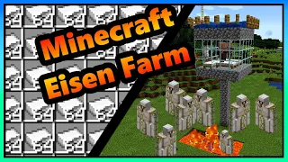 Minecraft Eisen Farm | 300+ Stunde | 1.20 - 1.21+