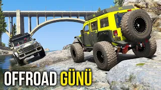 Güçlü Arazi Arabaları ile Off-Road Günündeyiz | Örümcek Abi ile GTA 5