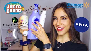 FAVORITOS DE SKINCARE y CABELLO OCTUBRE 2020 - Justo y Bueno, Walmart, Shea Mosture Nivea y Naprolab