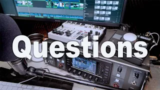 Viewer Questions - X32 - Shure UR4d - Mackie Big Knob & Behringer FLOW 8