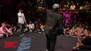 Baturo vs Boogie Frantick JUDGE BATTLE Popping Forever - Summer Dance Forever 2018