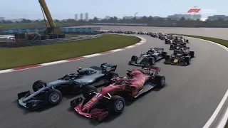 F1 2018 - 25% Race / Chinese GP/ Shanghai International Circuit