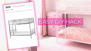 EASY DIY IKEA HACK ON A BUDGET  - You Should Try This!!