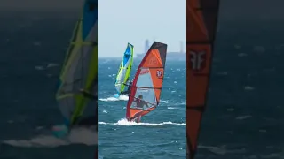 Bongka in Bat Galim, from the project with Julien Bru. #windsurfing #action #freestyle #israel #wind