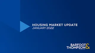 Housing Market Update  - Jan 2022