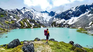 My First Solo Hiking Trip In Alaska! // The Bomber Traverse