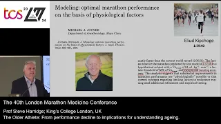 Prof Steve Harridge: Marathon running and ageing. #MM40