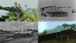 Rare WW2 Footage - German Tank Killer - No Music, Pure Sound