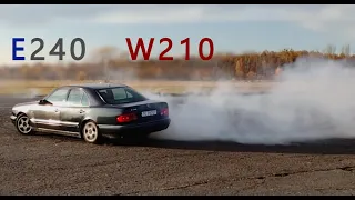 Mercedes Benz W210 E240 burnout