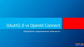 Аутентификация: OAuth2.0 и OpenId Connect