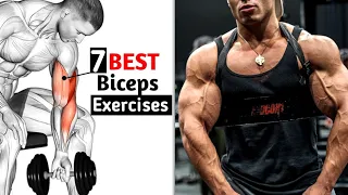 7 BEST EXERCISES (BICEPS WORKOUT) 🔥