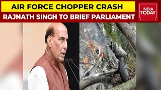 CDS Chopper Crash: Defence Minister Rajnath Singh Reaches South Block, To Brief Parliament Shortly