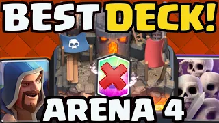 *NEW* BEST DECK FOR ARENA 4 (PEKKA'S PLAYHOUSE) IN CLASH ROYALE 2021! NO LEGENDARY EASY DECK!