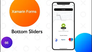 Xamarin Forms Bottom Slider