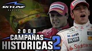 CAMPAÑAS HISTORICAS DE F1 | TEMPORADA 2008 (PARTE 2)