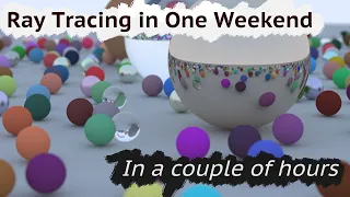 Ray Tracing in One Weekend -- In an hour! (Part One)