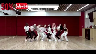 [HD] Dance practice TWICE "FEEL SPECIAL" (Mirrored ver. + slow 50%)
