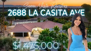 2688 La Casita Av. Las Vegas, Nevada 89120 $1,475,000 Just Sold Las Vegas luxury real estate.