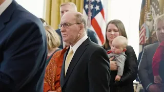 Dan Gable Receives the Presidential Medal of Freedom