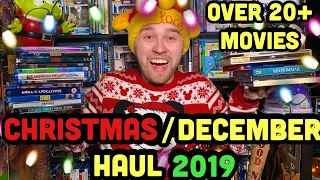 Christmas/December Blu-Ray Haul 2019 | 20+ Movies