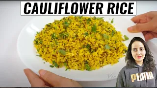 Cauliflower Rice | Keto Low Carb Fried Rice | Cauliflower Rice For Weight Loss