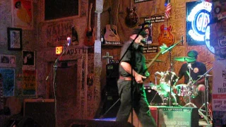 Deak Harp Plays A Cigar Box Guitar At Ground Zero Club Clarksdale Ms August 4th 2017