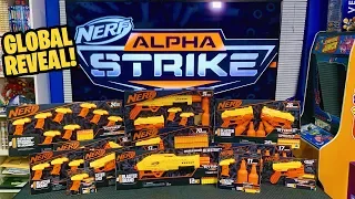 GLOBAL REVEAL - Nerf Alphastrike 2019 - All Blasters tested & variations shown!