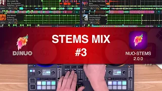 STEMS mix #3 (Dope) - 8 tracks in 3 min. Traktor Pro 3 + NUO-STEMS 2.0.0