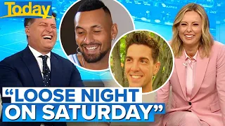 Kyrgios and Kokkinakis celebrate Australian Open doubles glory | Today Show Australia