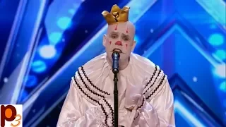 Puddles Pity Party singing Chandelier @ America's Got Talent 2017