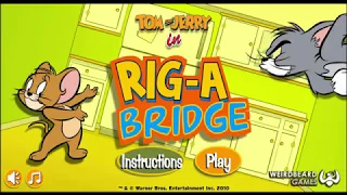 Tom and Jerry Rig a Bridge | Full Game Walkthrough | FREEGAMES66