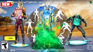 CEREBRUS Fortnite Ch.5 Season 2 doing all Built-In Emotes and Funny Dances シ