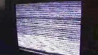 What a BETA tape looks like played in a VHS machine