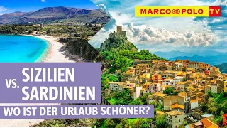 SIZILIEN vs. SARDINIEN - Dolce Vita am Mittelmeer im Vergleich