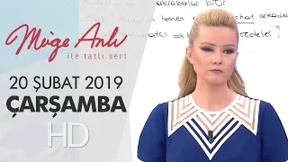 Müge Anlı ile Tatlı Sert 20 Şubat 2019 | Çarşamba