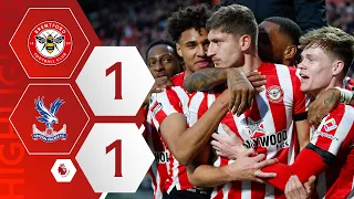 Brentford 1-1 Crystal Palace | Vitaly Janelt in the last minute! 🤩 | Premier League Highlights