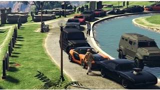 GTA 5 Fast And Furious Car Meet (Paul Walker Tribute)