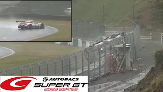 2023 Super GT Series - Round 1 Okayama Crashes