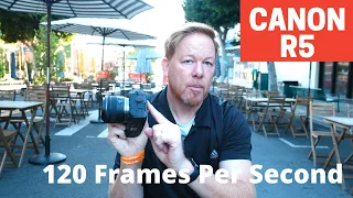 Use the Canon R5 to Shoot 120 frames per second in 1080p