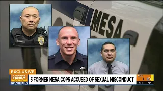 3 former Mesa police officers accused of sexual misconduct